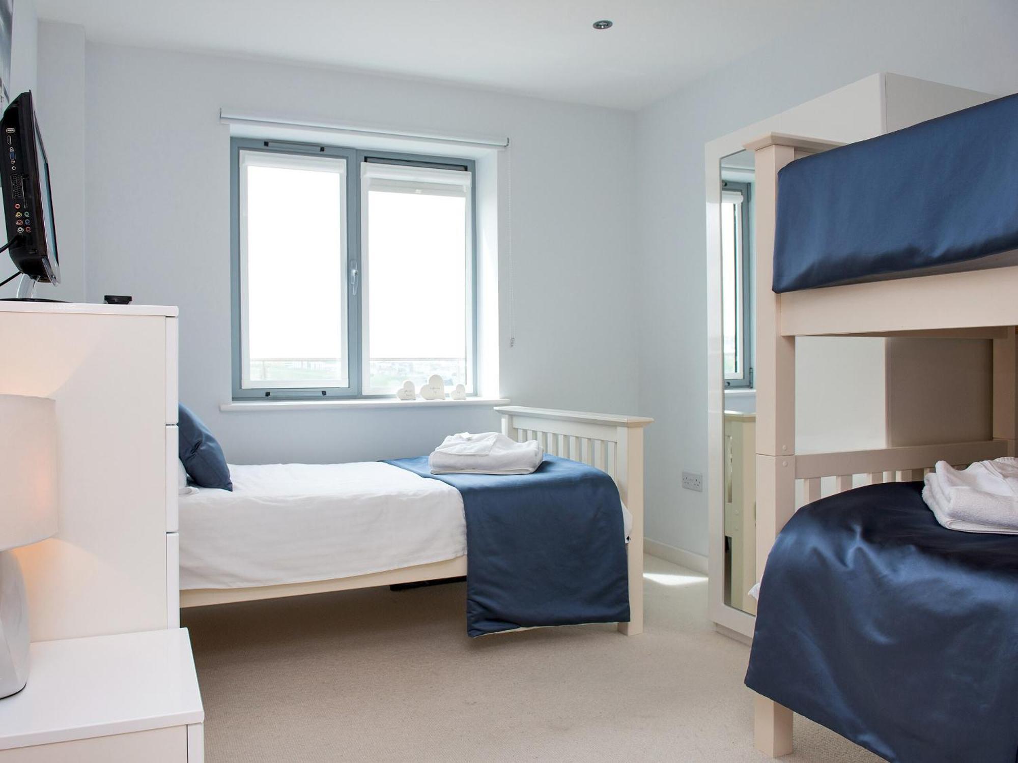 Fistral View - 3 Cribbar Apartment Newquay  Bagian luar foto