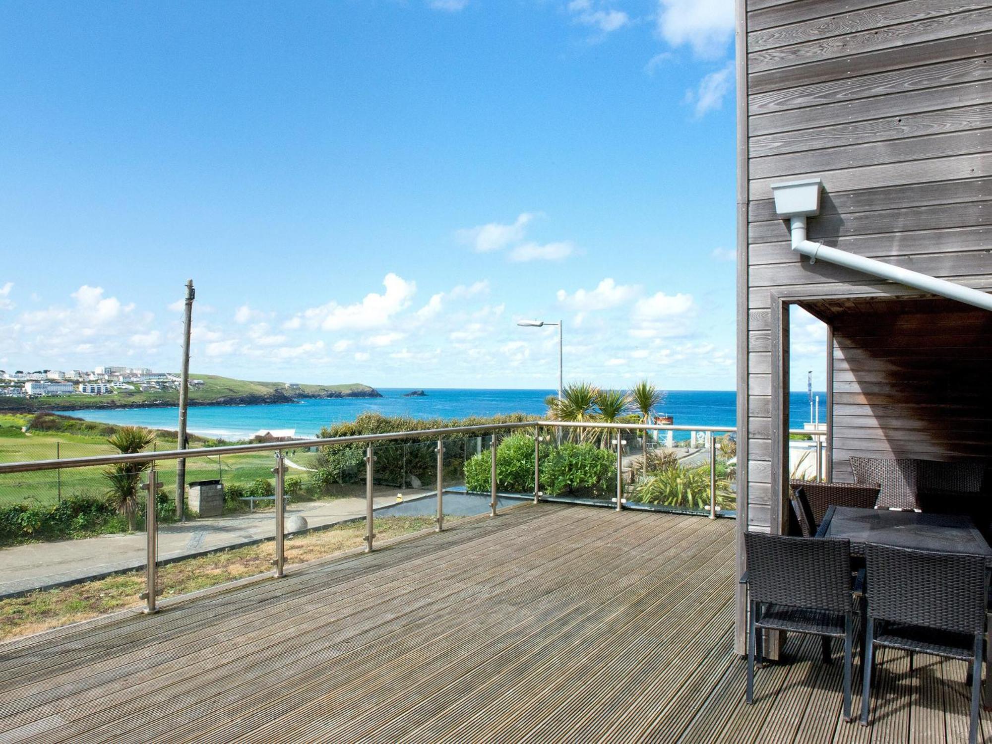 Fistral View - 3 Cribbar Apartment Newquay  Bagian luar foto