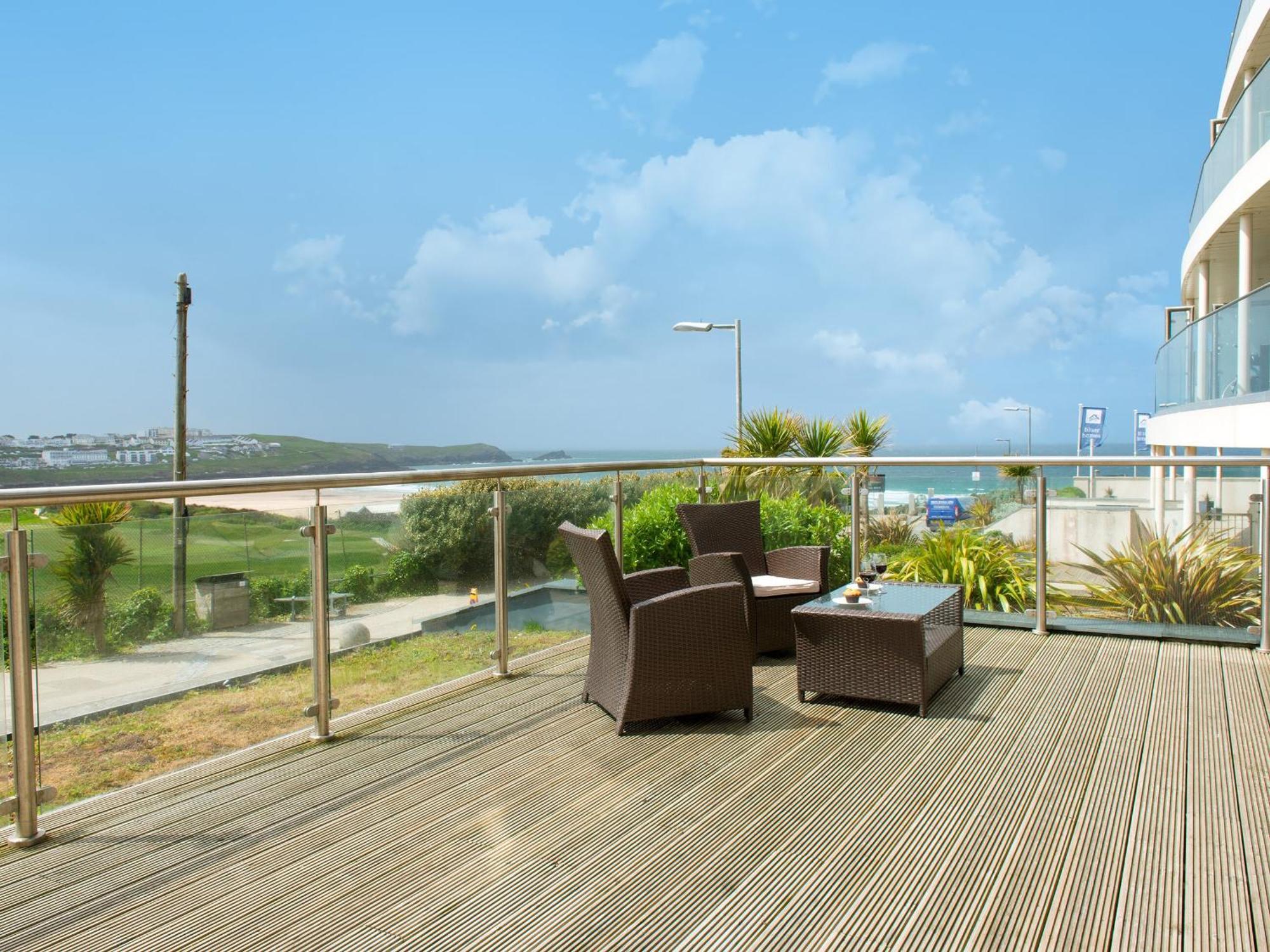 Fistral View - 3 Cribbar Apartment Newquay  Bagian luar foto