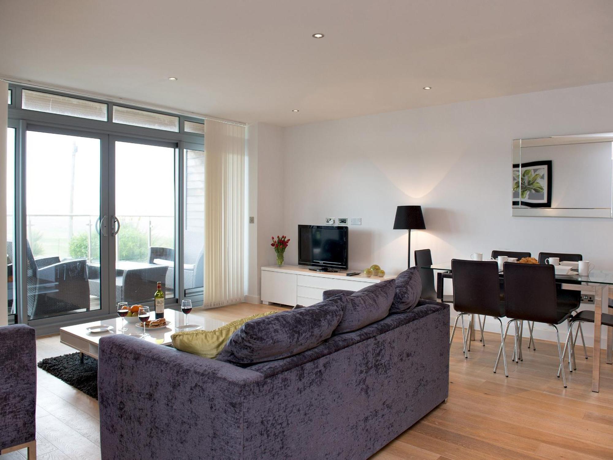 Fistral View - 3 Cribbar Apartment Newquay  Bagian luar foto